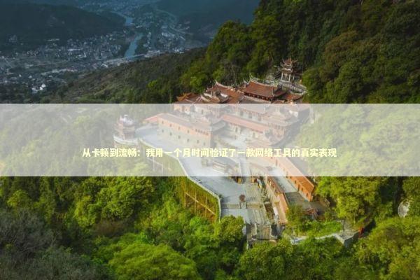 从卡顿到流畅：我用一个月时间验证了一款网络工具的真实表现 IT技术